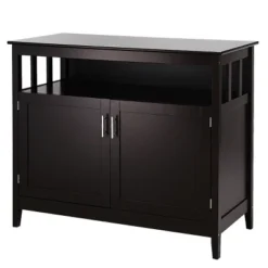 Costway Modern Kitchen Storage 36" Height Cabinet Buffet Server Table Sideboard Dining Wood Brown 11 Costway Modern Kitchen Storage 36" Height Cabinet Buffet Server Table Sideboard Dining Wood Brown -Furniture Haven Shop GUEST 24161a8d cc9d 4a0d 9a47 0a6224d4b9d0