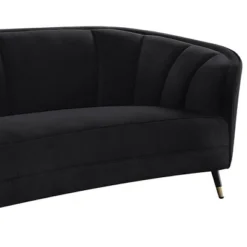 92" Achim Sofa Black Velvet - Acme Furniture -Furniture Haven Shop GUEST 24240b1f eb0a 4304 8446 7b3a62be9ad7