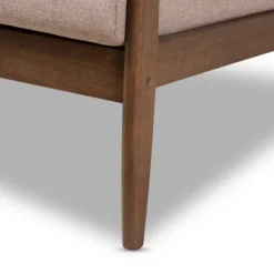 Venza Mid-Modern Walnut Wood Fabric Upholstered 2 Seater Loveseat Light Brown - Baxton Studio 12 Venza Mid-Modern Walnut Wood Fabric Upholstered 2 Seater Loveseat Light Brown - Baxton Studio -Furniture Haven Shop GUEST 24d5f4be 0b4d 42a2 b522 655dcfa0c3f1