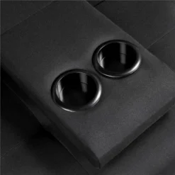 Yaheetech Convertible Futon Sofa Bed Tufted Fabric Futon With Cupholders And Pillows -Furniture Haven Shop GUEST 250a511a 7b22 4faa 9d7d b98ba4440de9