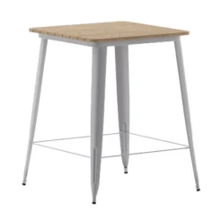 Flash Furniture Declan Commercial Indoor/Outdoor Bar Top Table, 31.5" Square All Weather Poly Resin Top With Steel Base 25 Flash Furniture Declan Commercial Indoor/Outdoor Bar Top Table, 31.5" Square All Weather Poly Resin Top With Steel Base -Furniture Haven Shop GUEST 26712611 4c5b 4550 a23f 218143df4c43