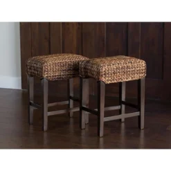 BirdRock Home Seagrass Backless Counter Stool - Espresso 13 BirdRock Home Seagrass Backless Counter Stool - Espresso -Furniture Haven Shop GUEST 26e456ad 0201 4bc1 8ecc 700a37998f25