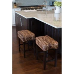 BirdRock Home Seagrass Backless Counter Stool - Espresso 12 BirdRock Home Seagrass Backless Counter Stool - Espresso -Furniture Haven Shop GUEST 27697a02 ee47 4ee0 a2d2 90c534fadd51