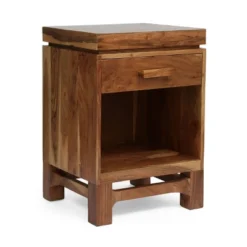Wadley Boho Handcrafted Acacia Wood Nightstand Natural - Christopher Knight Home 11 Wadley Boho Handcrafted Acacia Wood Nightstand Natural - Christopher Knight Home -Furniture Haven Shop GUEST 28b56f82 cbcb 44b1 b7e4 66ae5c17cd0a