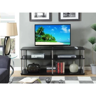 3 Tier TV Stand For TVs Up To 60" - Breighton Home 2 3 Tier TV Stand For TVs Up To 60" - Breighton Home - Image 2
