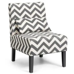 Costway Armless Accent Leisure Chair With Lumbar Pillow 21 Costway Armless Accent Leisure Chair With Lumbar Pillow -Furniture Haven Shop GUEST 2a2a59e1 fd99 4316 9755 7ef76b544704