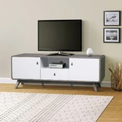 Saint Birch Hayes Mid-Century Modern TV Stand -Furniture Haven Shop GUEST 2b7be1e5 a6e9 48d4 8906 503ada6ee1bc