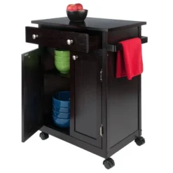 Savannah Kitchen Cart Wood/Coffee - Winsome -Furniture Haven Shop GUEST 2c0bf970 960c 4c60 878a f55f2d7cc88c