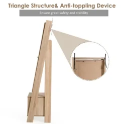 Costway Jewelry Cabinet Large Full Length Armoire 2-in-1 Stand Mirror Organizer -Furniture Haven Shop GUEST 2d187045 9cd2 4ad6 82d0 1c520acb88cb