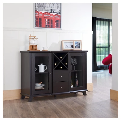 Antonette Transitional Multi-Storage Dining Buffet Cappuccino - HOMES: Inside + Out 1 Antonette Transitional Multi-Storage Dining Buffet Cappuccino - HOMES: Inside + Out