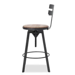 Set Of 2 Alanis Modern Industrial Firwood Adjustable Height Swivel Barstools Natural/Black Brushed Silver - Christopher Knight Home 17 Set Of 2 Alanis Modern Industrial Firwood Adjustable Height Swivel Barstools Natural/Black Brushed Silver - Christopher Knight Home -Furniture Haven Shop GUEST 2d6803cc dfaf 4e91 bb62 602c1032a829