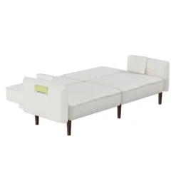 Convertible Futon Sofa Bed With Wooden Legs - ModernLuxe -Furniture Haven Shop GUEST 2dcf9a12 f8c6 40af 81a9 3f47a5bfd1db