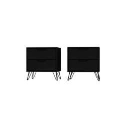 Set Of 2 Rockefeller 2 Drawer Nightstands - Manhattan Comfort 26 Set Of 2 Rockefeller 2 Drawer Nightstands - Manhattan Comfort -Furniture Haven Shop GUEST 2e037d6e efaa 401e 983c 4063925377f3