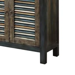 Cabinet Console Table Oak Teal - Acme Furniture -Furniture Haven Shop GUEST 2e3dab7d da9b 4133 a826 488d10f4218b