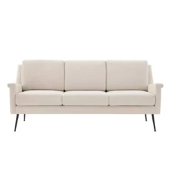 Chesapeake Fabric Sofa Black/Beige - Modway -Furniture Haven Shop GUEST 2e747a46 15b8 4a79 93a0 b5f79c17835a