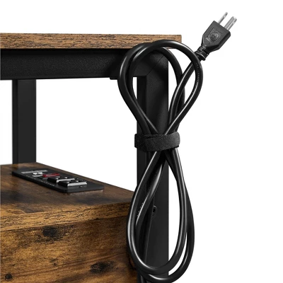 Yaheetech 2-Drawer End Table With Charging Outlets And USB Ports 5 Yaheetech 2-Drawer End Table With Charging Outlets And USB Ports - Image 5