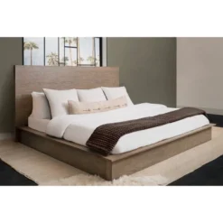 5pc Resto Bedroom Set Weathered Gray - Abbyson Living