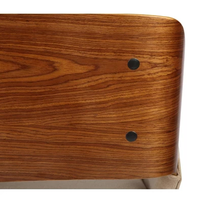 Panda Mid - Century Dining Chair - Armen Living 5 Panda Mid - Century Dining Chair - Armen Living - Image 5