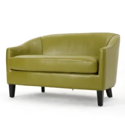 Justine Faux Leather Loveseat - Christopher Knight Home 12 Justine Faux Leather Loveseat - Christopher Knight Home -Furniture Haven Shop GUEST 31512e89 0d7f 491e b32e aa94571ed9a7