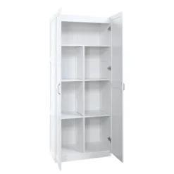 Set Of 2 Hopkins Modern 7 Shelf Freestanding Storage Closets - Manhattan Comfort 17 Set Of 2 Hopkins Modern 7 Shelf Freestanding Storage Closets - Manhattan Comfort -Furniture Haven Shop GUEST 31674f3a fd01 46f9 b91c f29489e684e2