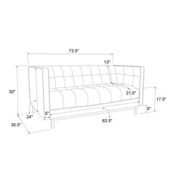 Cologne Tufted Track Arm Sofa Emerald Green - Threshold™ -Furniture Haven Shop GUEST 31ad25ce 542f 4418 8d1e 4bd58faa91d3