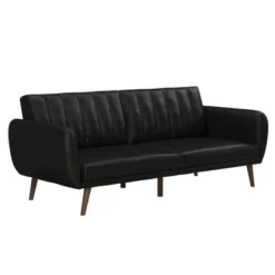 Brittany Futon Convertible Sofa Faux Leather - Novogratz 25 Brittany Futon Convertible Sofa Faux Leather - Novogratz -Furniture Haven Shop GUEST 332a32ef eea7 402f b25e 382449531782