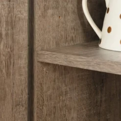 Morgan 4 Door Storage Cabinet Oak - South Shore -Furniture Haven Shop GUEST 34d09d74 250b 4fc1 8543 944f030c2203