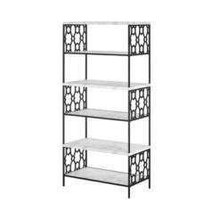 Ella 5 Shelf Bookcase - CosmoLiving By Cosmopolitan -Furniture Haven Shop GUEST 34e7dd36 2afc 4091 b232 630a69429289