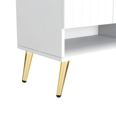 11-Tier Modern Wood Shoe Cabinet With Adjustable Shelves - ModernLuxe 9 11-Tier Modern Wood Shoe Cabinet With Adjustable Shelves - ModernLuxe - Image 9