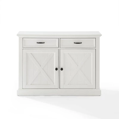 Clifton Sideboard Distressed White - Crosley 5 Clifton Sideboard Distressed White - Crosley - Image 5