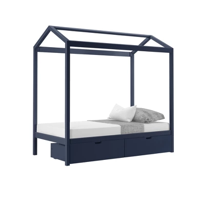 Max & Lily Twin House Bed With Storage Drawers 7 Max & Lily Twin House Bed With Storage Drawers - Image 7