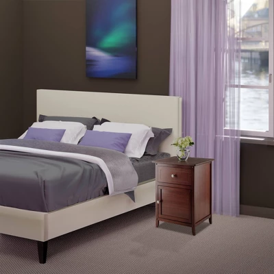 Eugene Nightstand Walnut - Winsome 8 Eugene Nightstand Walnut - Winsome - Image 8