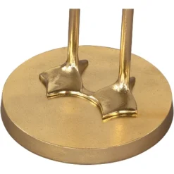 Tenysi Side Table Aluminum Gold - ZM Home -Furniture Haven Shop GUEST 36ddb129 1250 4140 8c64 7e56c07c9e22