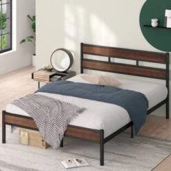Roman Bamboo And Metal Platform Bed Frame Brown - Zinus 23 Roman Bamboo And Metal Platform Bed Frame Brown - Zinus -Furniture Haven Shop GUEST 374bd281 8020 491e 8742 9d4431e1bb78