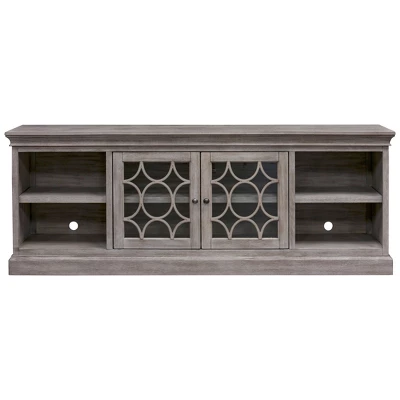 80" Rustic Two Door Tv Console Fully Assembled For Tvs Up To 80"- Martin Furniture 7 80" Rustic Two Door Tv Console Fully Assembled For Tvs Up To 80"- Martin Furniture - Image 7
