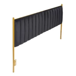 King Chloe Steel/Velvet Upholstered Headboard - LumiSource 14 King Chloe Steel/Velvet Upholstered Headboard - LumiSource -Furniture Haven Shop GUEST 38536652 4af5 41c6 b8fe 8de05902e793