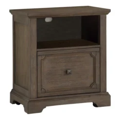Toulon Wood Lateral File Cabinet With Casters In Dark Oak - Lexicon -Furniture Haven Shop GUEST 387d0a0a dfc9 4250 8406 92e4348f8391