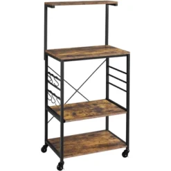 Yaheetech 50.5"H Kitchen Baker's Rack With Side Hooks -Furniture Haven Shop GUEST 391af7d6 b03a 4d23 a849 e6a292fc1bf9