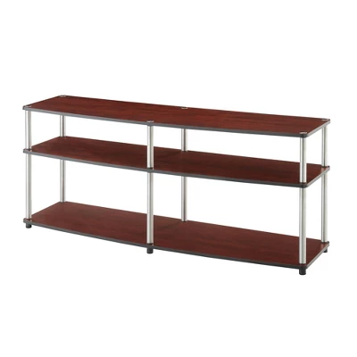 3 Tier TV Stand For TVs Up To 60" - Breighton Home 5 3 Tier TV Stand For TVs Up To 60" - Breighton Home - Image 5