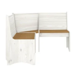 Cottonwood Wood L - Shaped Dining Nook White/Honey - Hillsdale Furniture -Furniture Haven Shop GUEST 3af53d32 516c 4bc1 9e9d 655a080a97b5