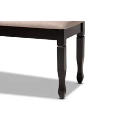 Corey Fabric Upholstered And Wood Dining Bench - Baxton Studio 10 Corey Fabric Upholstered And Wood Dining Bench - Baxton Studio -Furniture Haven Shop GUEST 3b0718cb 7254 4bde b09b 3ea712cc51f9