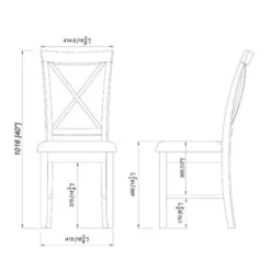 Set Of 2 Emma Side Chairs - Powell Company -Furniture Haven Shop GUEST 3b3b40a4 1229 4240 a33b 1a512894e48d
