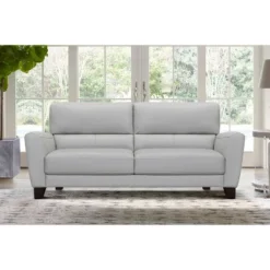 81" Kester Genuine Leather Square Arm Sofa - Armen Living 16 81" Kester Genuine Leather Square Arm Sofa - Armen Living -Furniture Haven Shop GUEST 3c56b498 6022 4921 b64e 61c9bac33a5f