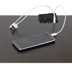 Casual Home Night Owl Bedside Table Bedroom Nightstand With 1 Storage Drawer And Included Discrete USB Port Station, Brown (2 Pack) -Furniture Haven Shop GUEST 3c7bc98e 54ab 4291 923a fc96474c742b