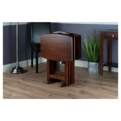 5pc Darryl Oversize Snack Table Set Antique Walnut - Winsome 7 5pc Darryl Oversize Snack Table Set Antique Walnut - Winsome -Furniture Haven Shop GUEST 3ca09d19 55ca 492b 8fea c734744498a8