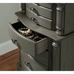 Sedalia Jewelry Armoire Gray - Powell Company -Furniture Haven Shop GUEST 3d09f9d8 1938 497e 9933 e7a782f0d997