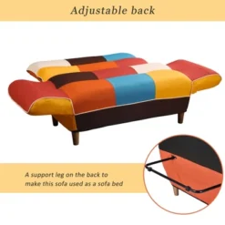 Modern Colorful Sleeper Sofa, Convertible Sofa Bed-ModernLuxe 17 Modern Colorful Sleeper Sofa, Convertible Sofa Bed-ModernLuxe -Furniture Haven Shop GUEST 3d2773f3 072d 4751 b235 7676d4150102