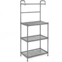 Costway 4-Tier Baker's Rack Microwave Oven Stand Shelves Kitchen Storage Rack Organizer 17 Costway 4-Tier Baker's Rack Microwave Oven Stand Shelves Kitchen Storage Rack Organizer -Furniture Haven Shop GUEST 3d71fa2c fb5b 4f7f 9978 6a05a73ebdee