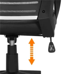 Yaheetech Adjustable Office Chair Midback Computer Chair With Lumbar Support -Furniture Haven Shop GUEST 3df09ee2 d3d2 4943 b94f b7cadf44b5c8