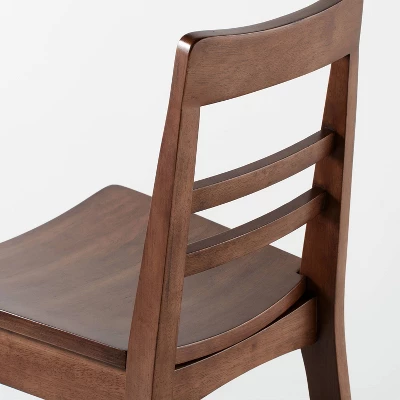 2pk Wood Ladder Back Counter Stool - Hearth & Hand™ With Magnolia 4 2pk Wood Ladder Back Counter Stool - Hearth & Hand™ With Magnolia - Image 4